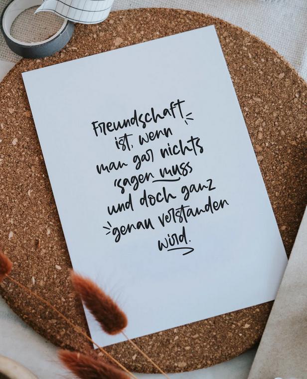 HG Postkarte Freundschaft