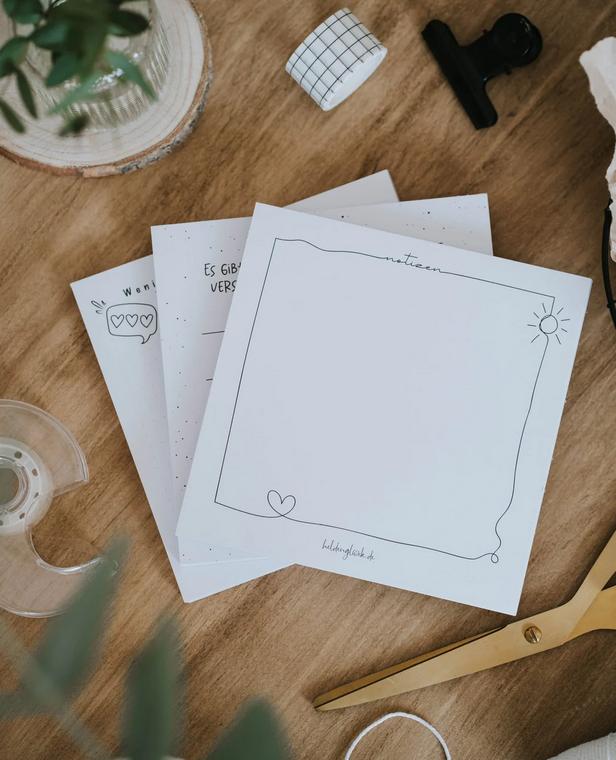 HG Notizblöcke 3er Set