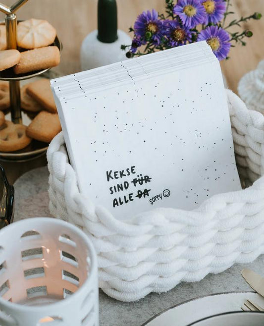 HG Serviette Kekse sind alle