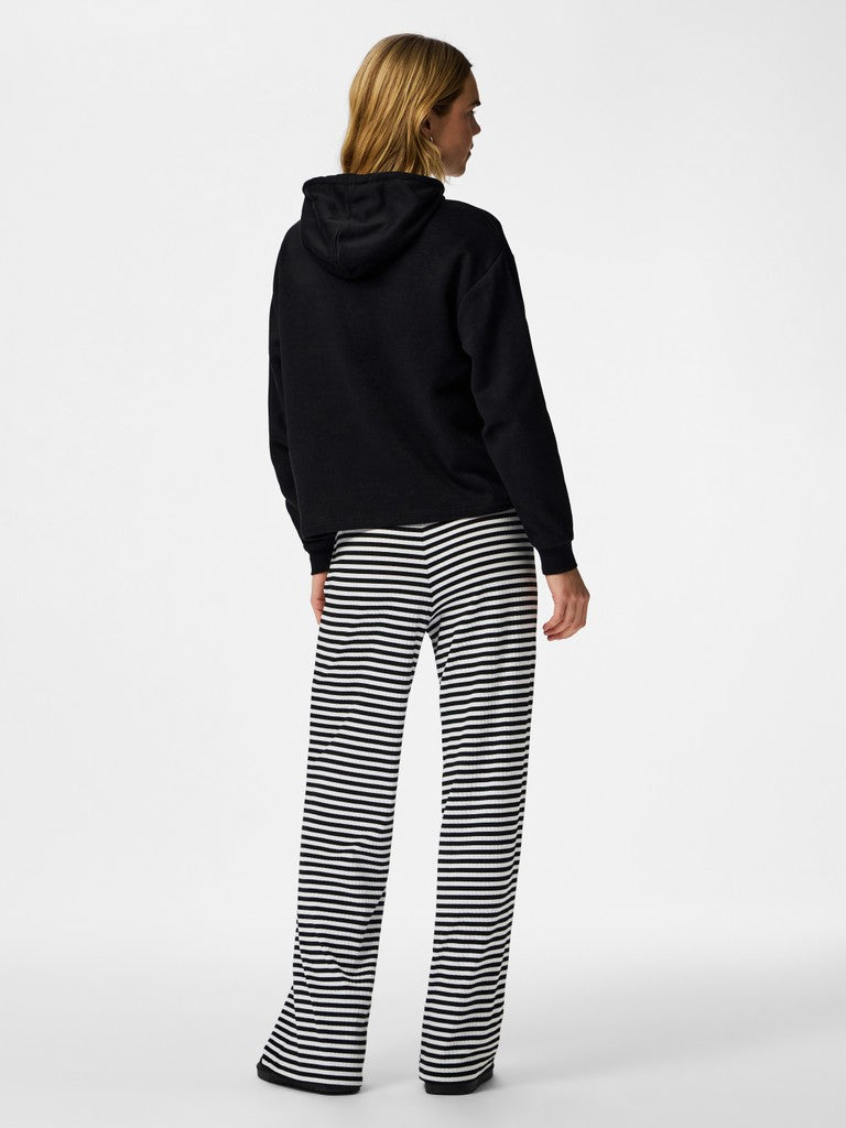 PCLAya MW Wide Pants Black