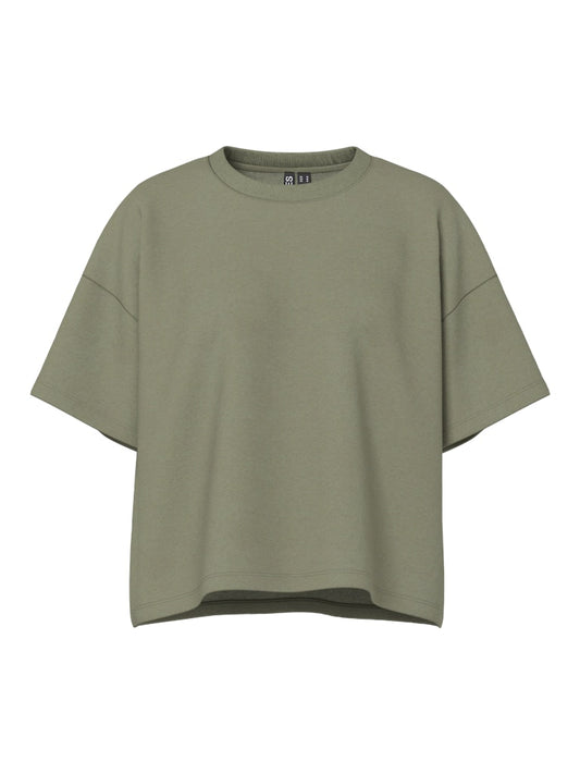PCChilli Summer 2/4 Loose Sweat Deep Lichen Green