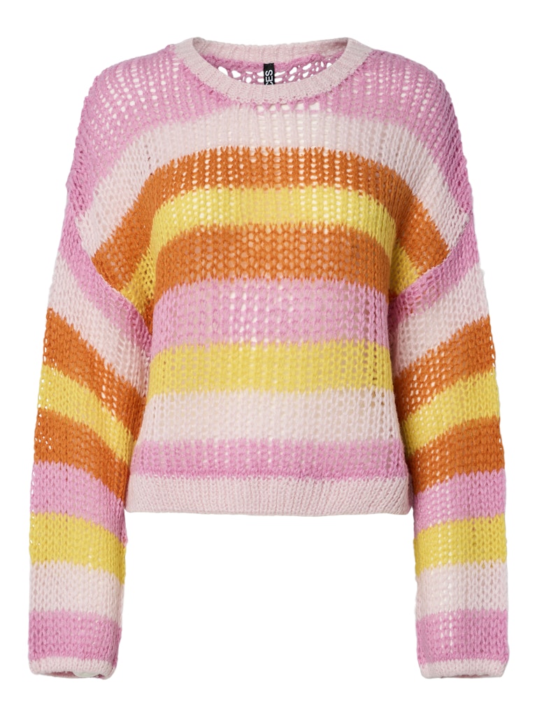PCHilje LS O-Neck Knit Pink-A-Boo