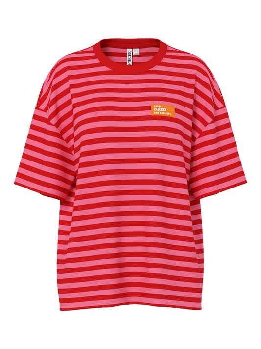 PCNaya SS O-Neck Pink Lemonade