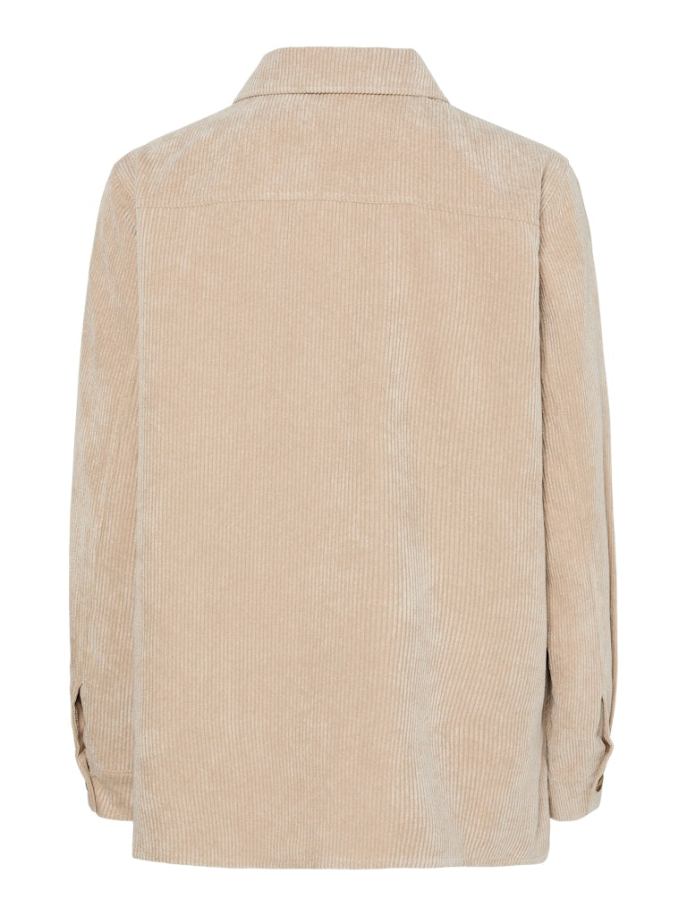 PCEffi LS Shirt White Pepper