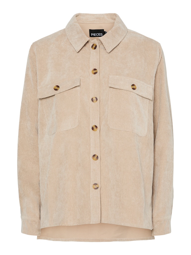 PCEffi LS Shirt White Pepper