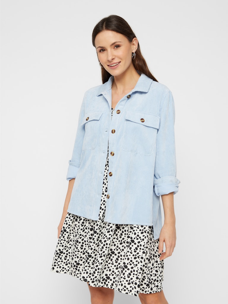 PCEffi LS Shirt Cashmere Blue