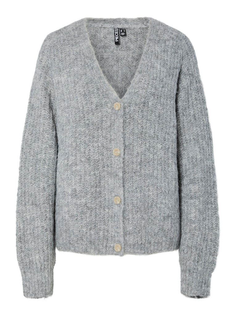 PCCleo LS V-Neck Cardigan MGM