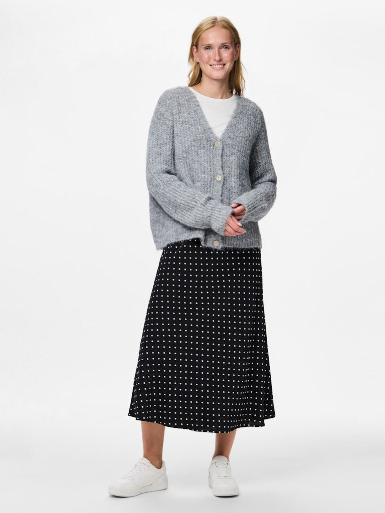 PCCleo LS V-Neck Cardigan MGM