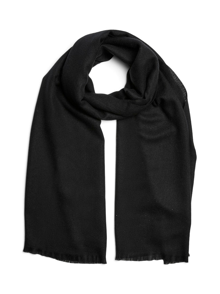 PCJorna Long Scarf Black