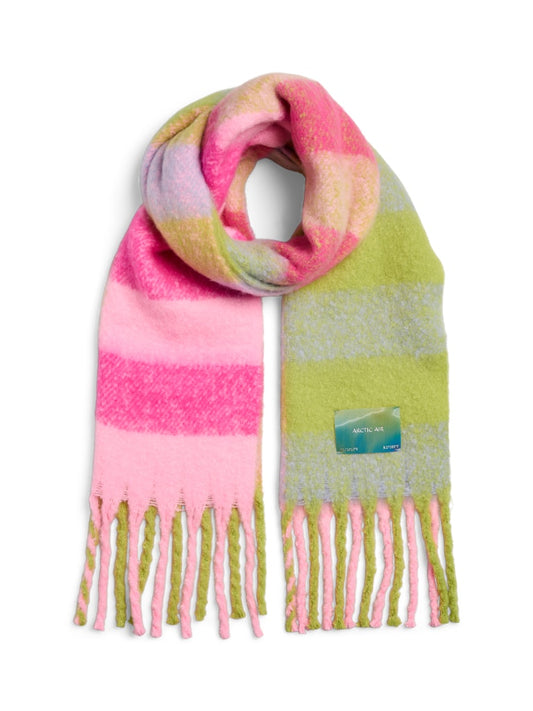 PCJina Long Scarf Pink Glo