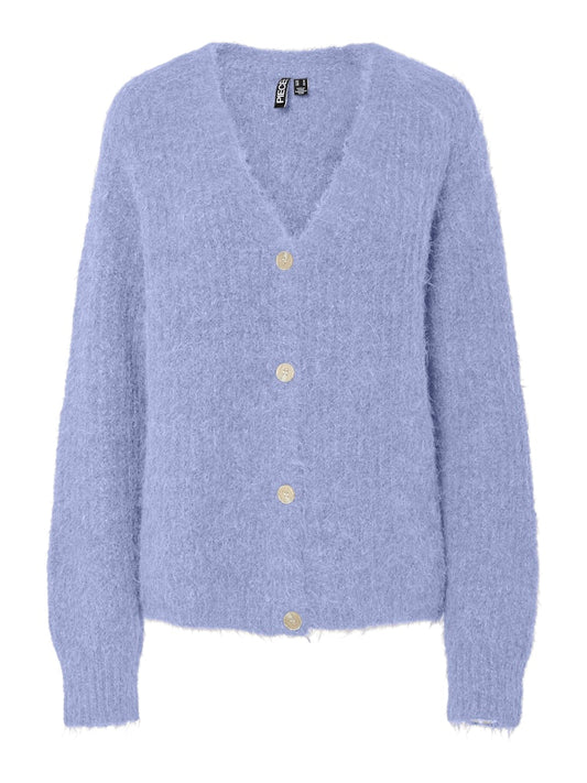 PCCleo LS V-Neck Cardigan Baby Lavender