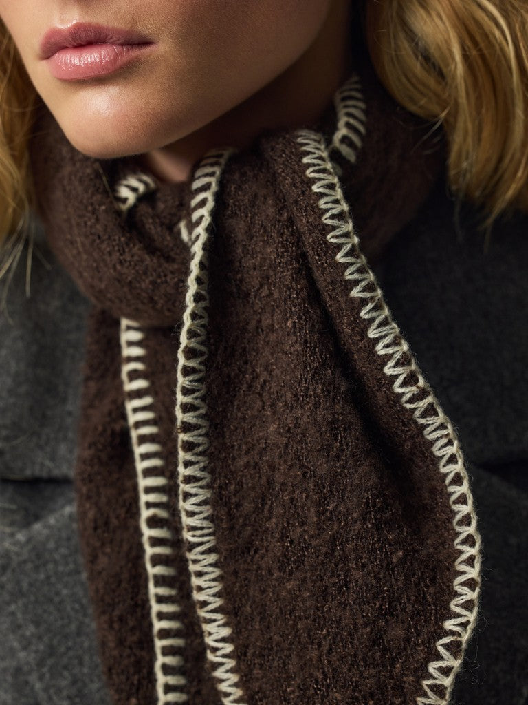 PCPyron Mini Scarf Hot Fudge