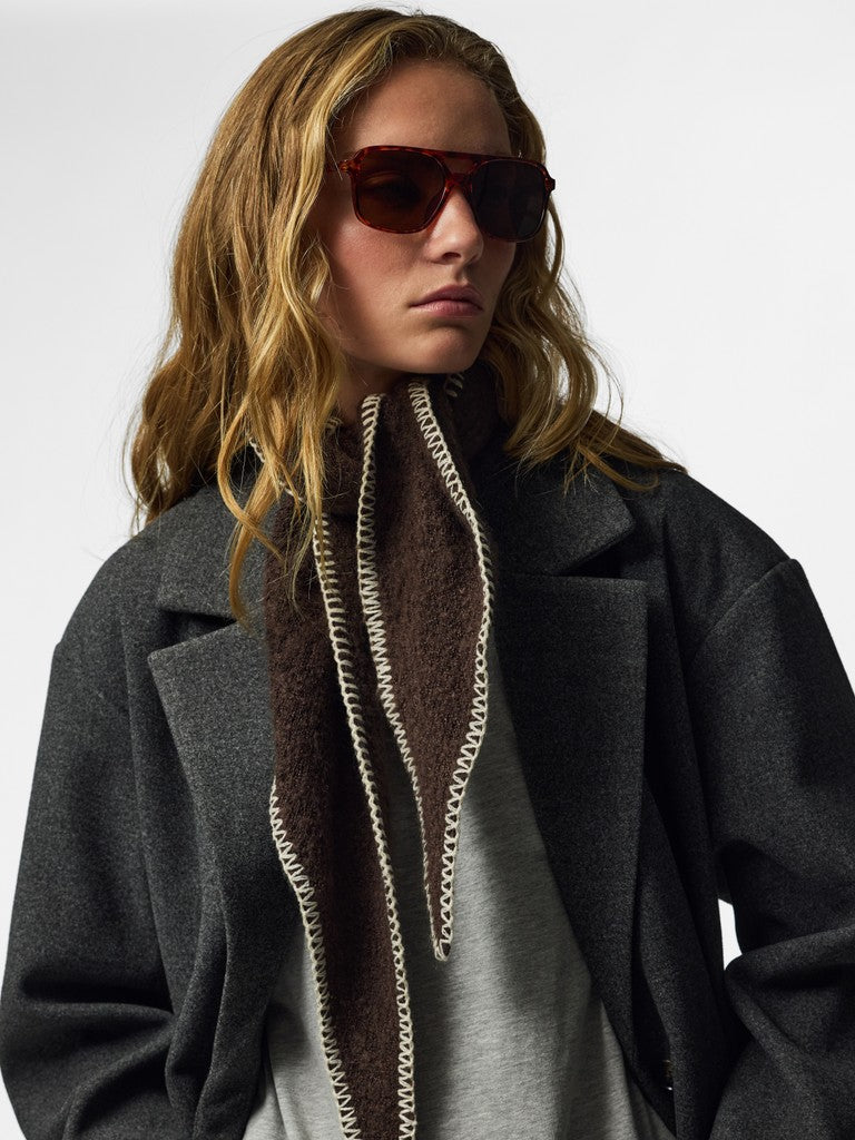 PCPyron Mini Scarf Hot Fudge
