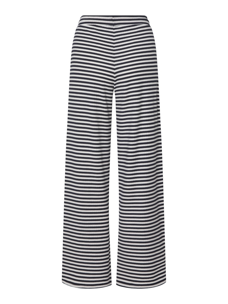 PCLaya MW Wide Pants Maritime Blue