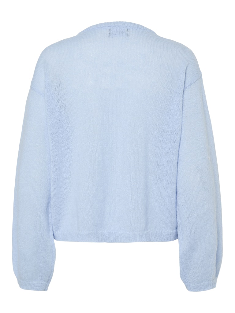 PCIda LS O-Neck Knit Cashmere Blue