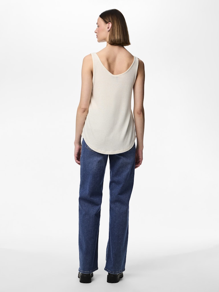 PCBillo Tank Top Lurex Bright White