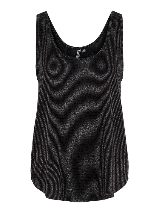 PCBillo Tank Top Lurex Black