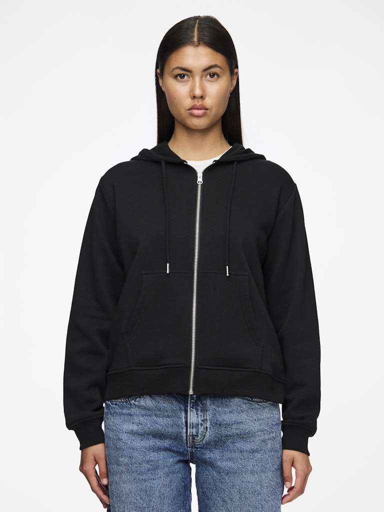 PCChilli LS Zip Hoodie Black