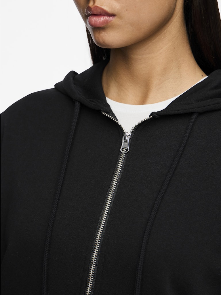 PCChilli LS Zip Hoodie Black