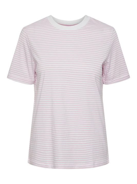 PCRia SS Fold Up Tee Pastel Lavender