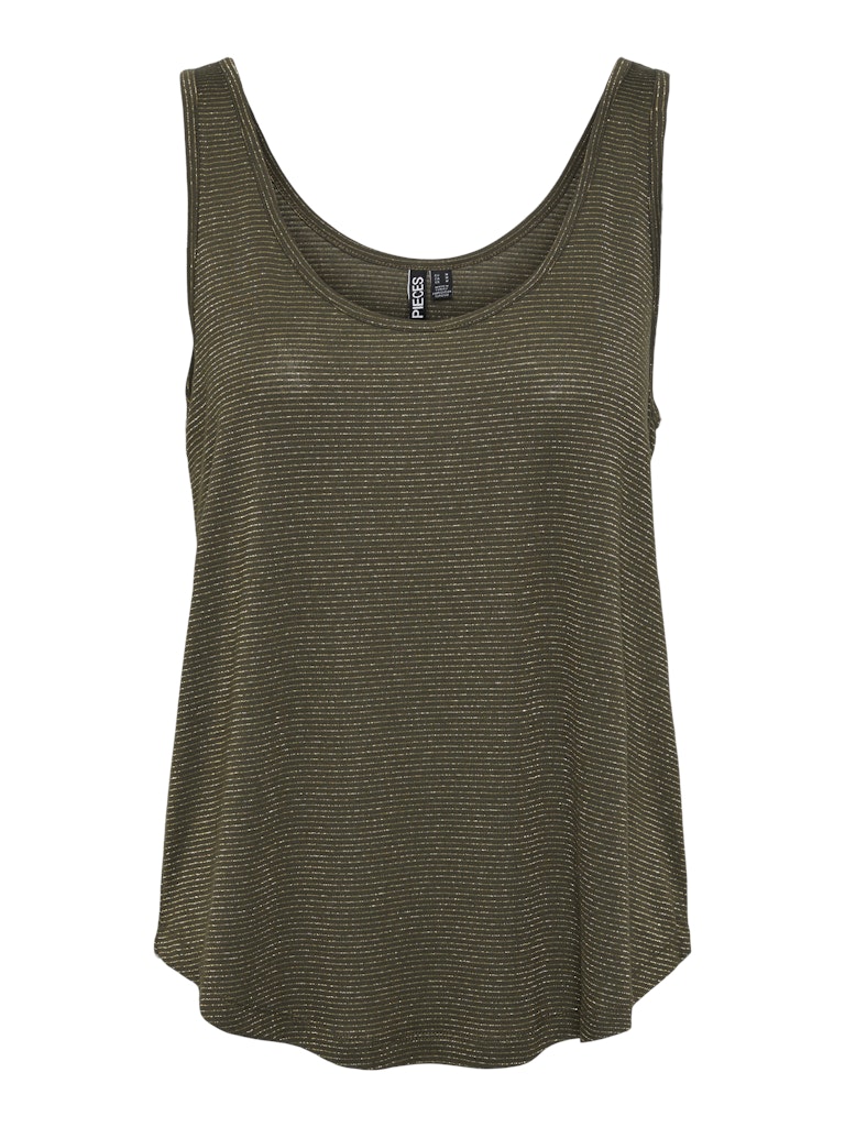 PCBillo Tank Top Lurex Grape Leaf