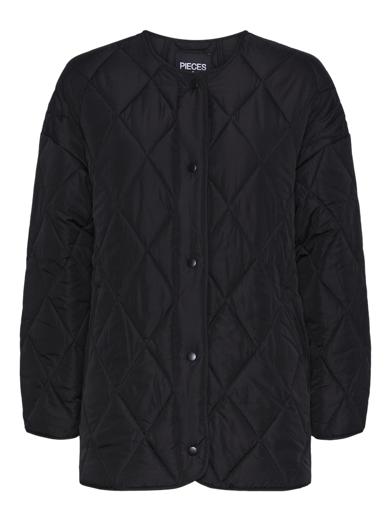 PCStella Quilted Jacket Black