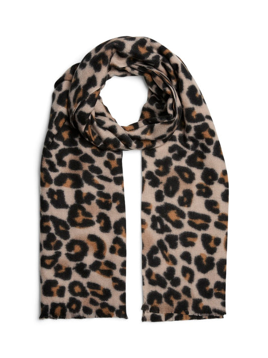PCJorna Long Scarf Black Leo