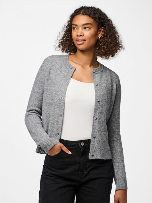 PCMalou LS Knit Cardigan MGM