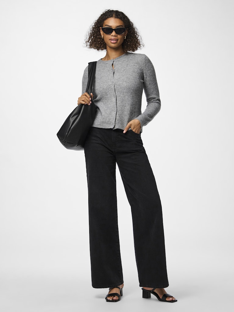 PCMalou LS Knit Cardigan MGM