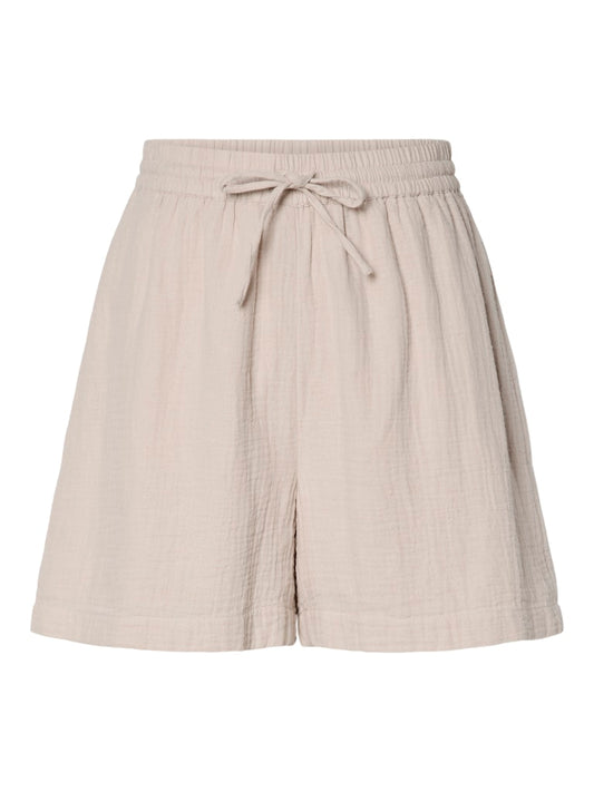 PCAstina HW Shorts Silver Gray