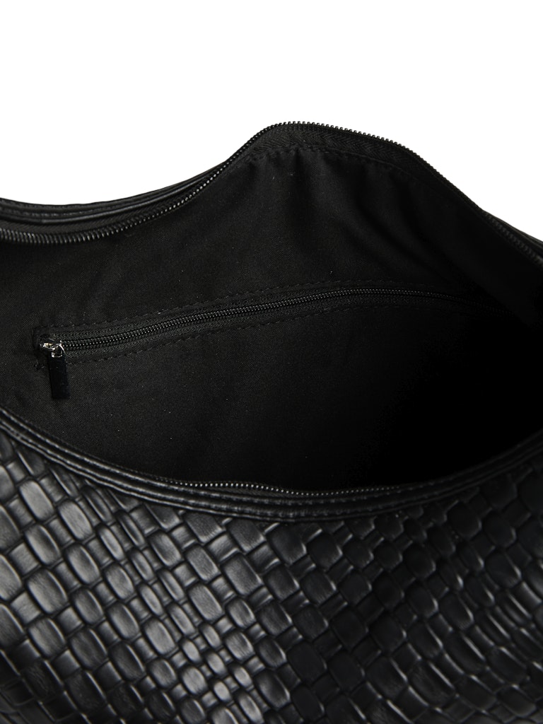 PCSanna Braided Shopper Black