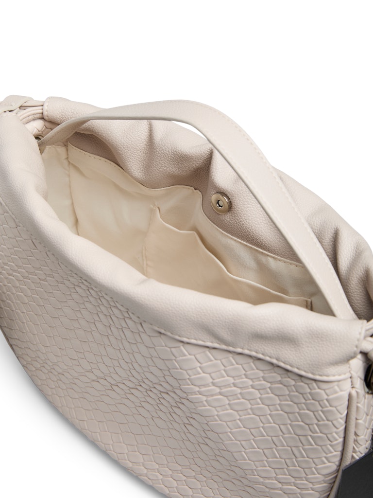 PCBalloon Large Braided Bag Silver Mink