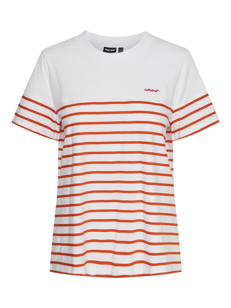 PCMia SS O-Neck T-Shirt Tangerine