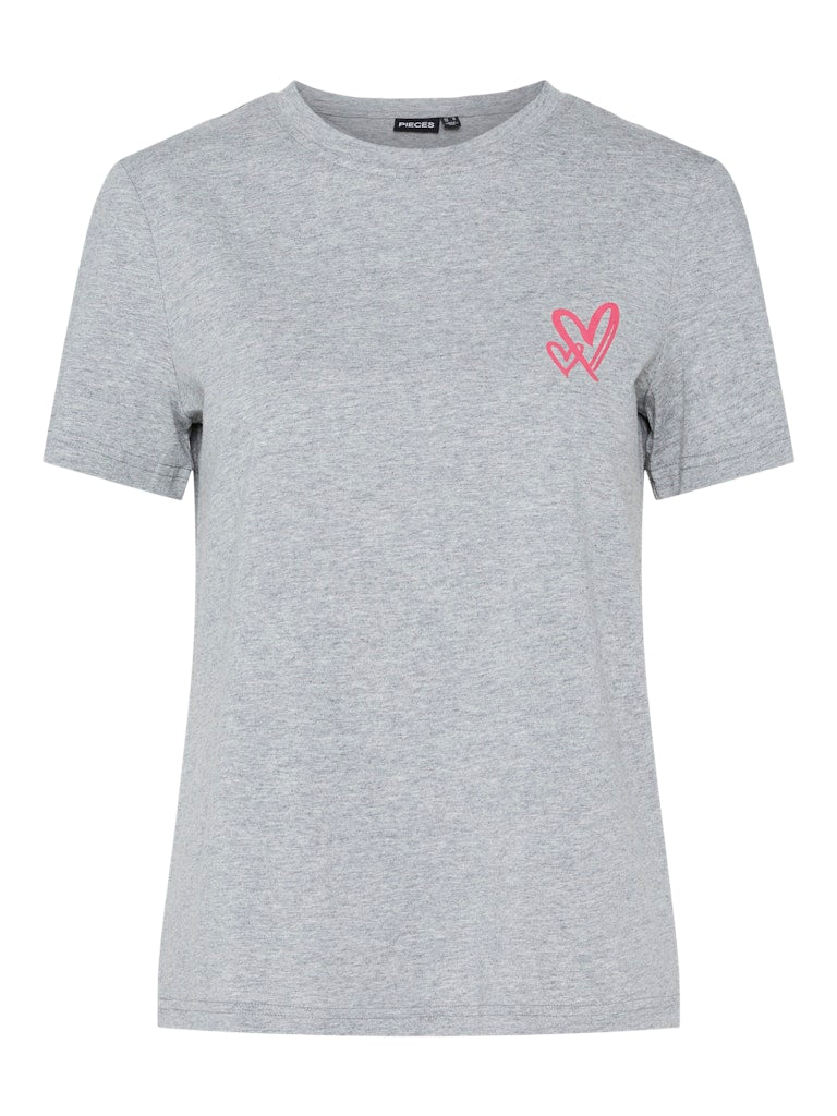 PCMaria SS O-Neck Tee LGM