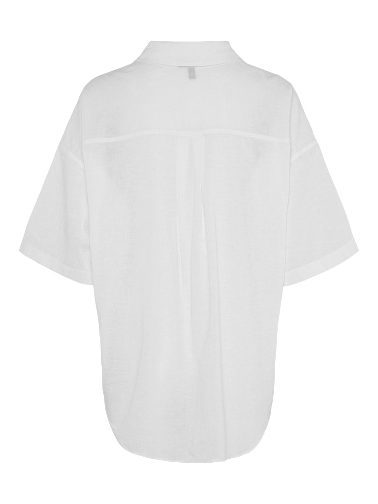 PCSatinka 2/4 Shirt Cloud Dancer