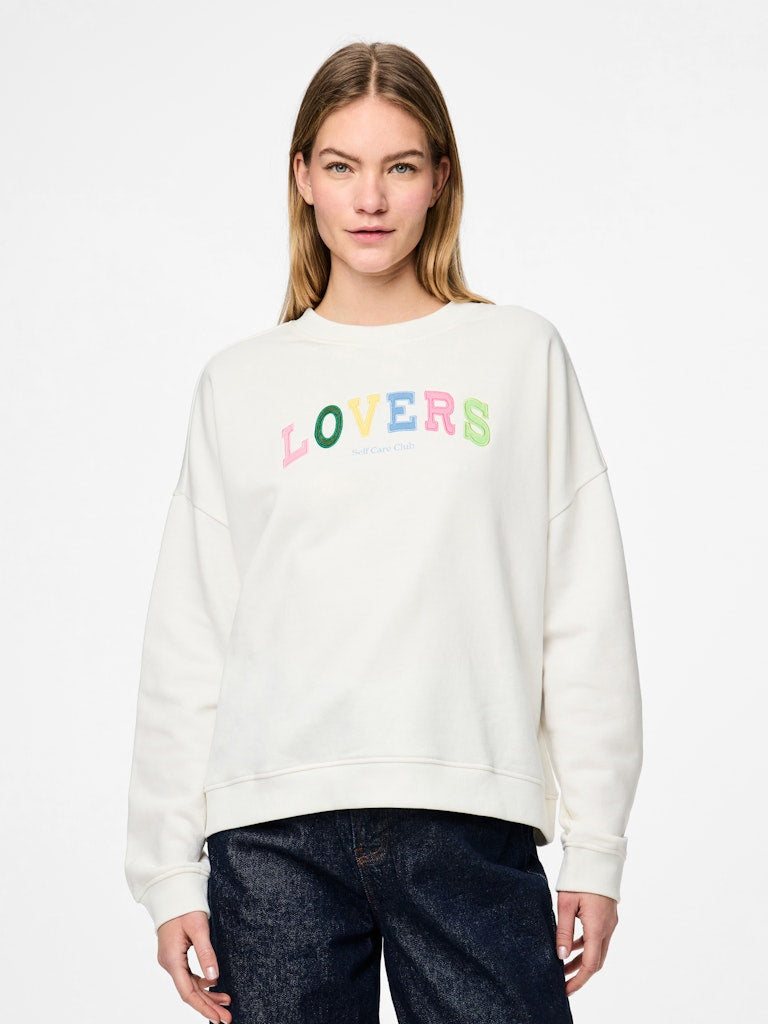 PCTove LS Sweat Cloud Dancer