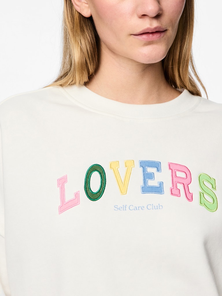 PCTove LS Sweat Cloud Dancer