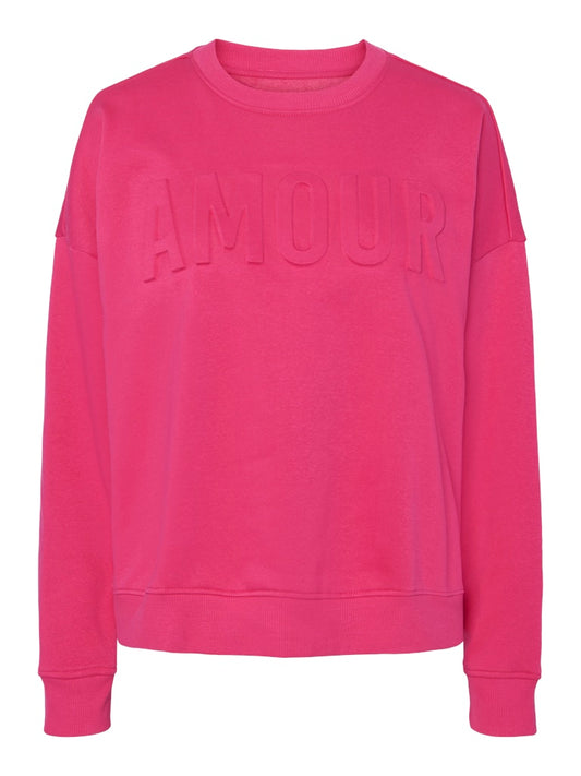 PCTulip LS ONeck Sweat Beetroot Purple