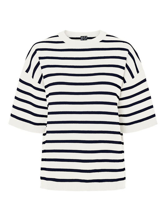 PCTian 2/4 O-Neck Knit Cloud Dancer