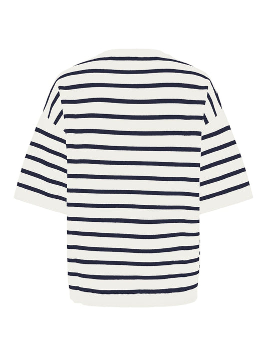 PCTian 2/4 O-Neck Knit Cloud Dancer