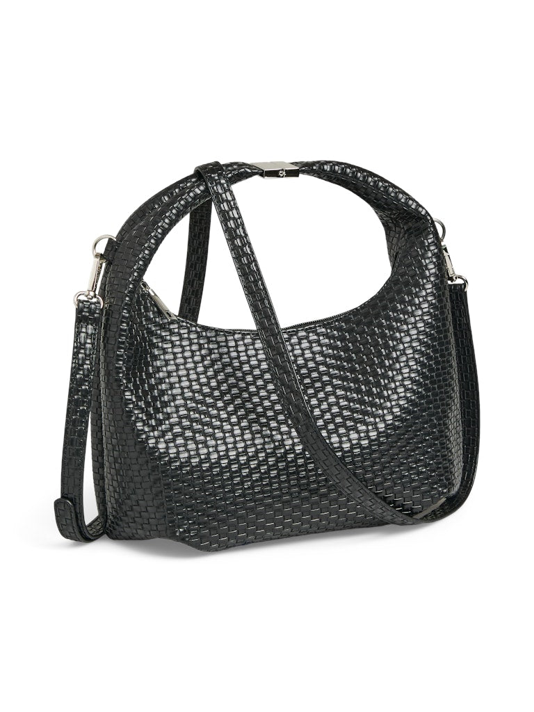 PCBeline Braided Cross Body Black