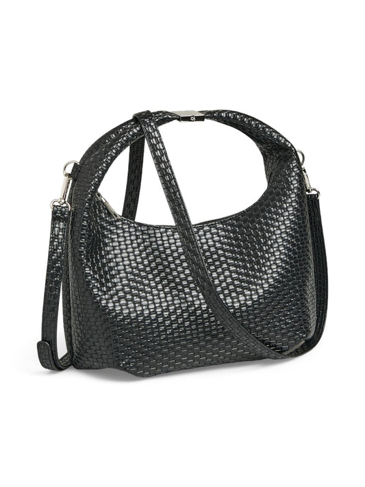 PCBeline Braided Cross Body Black