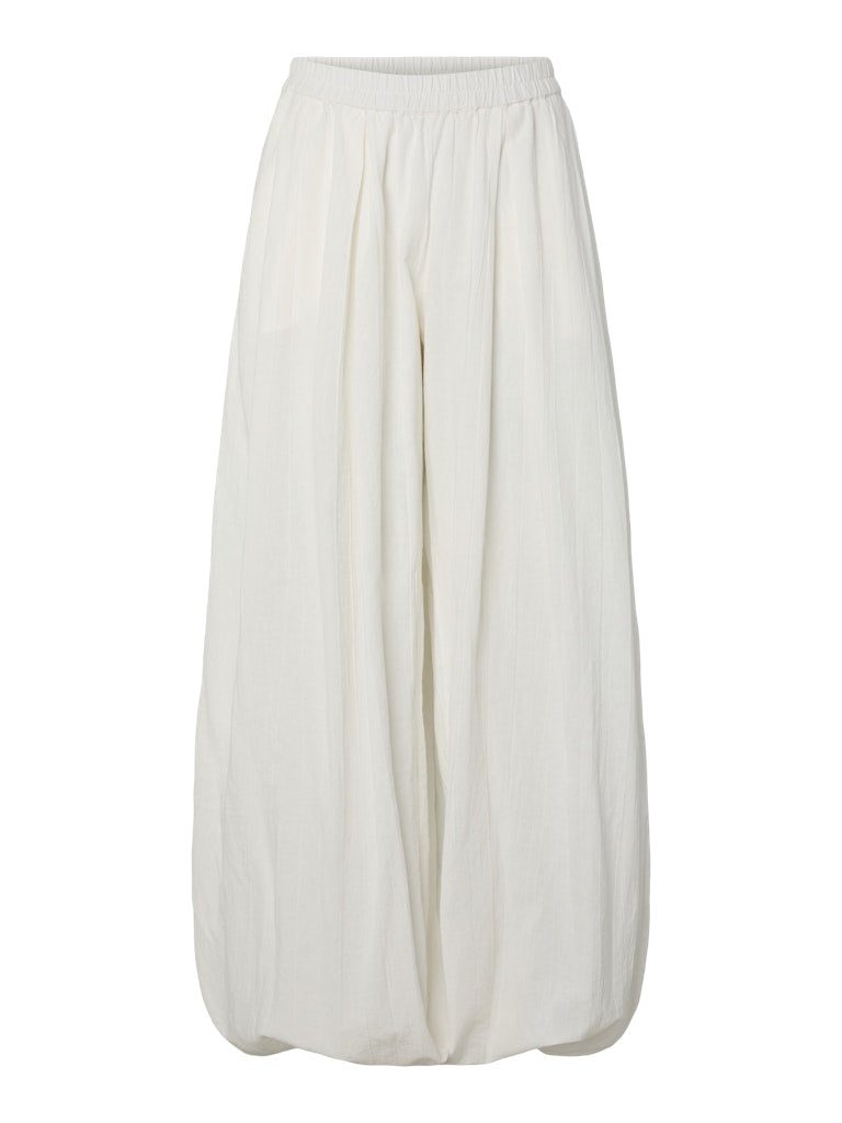 PCKiana HW Slip Pants Cloud Dancer