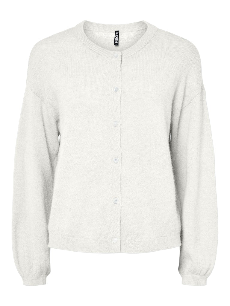 PCNaomi LS O-Neck Knit Cardigan Cloud Dancwer