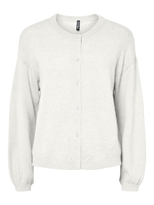 PCNaomi LS O-Neck Knit Cardigan Cloud Dancwer