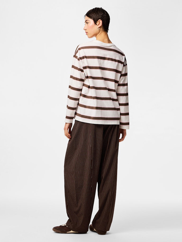 PCMila LS Loose Tee Coffee Quartz