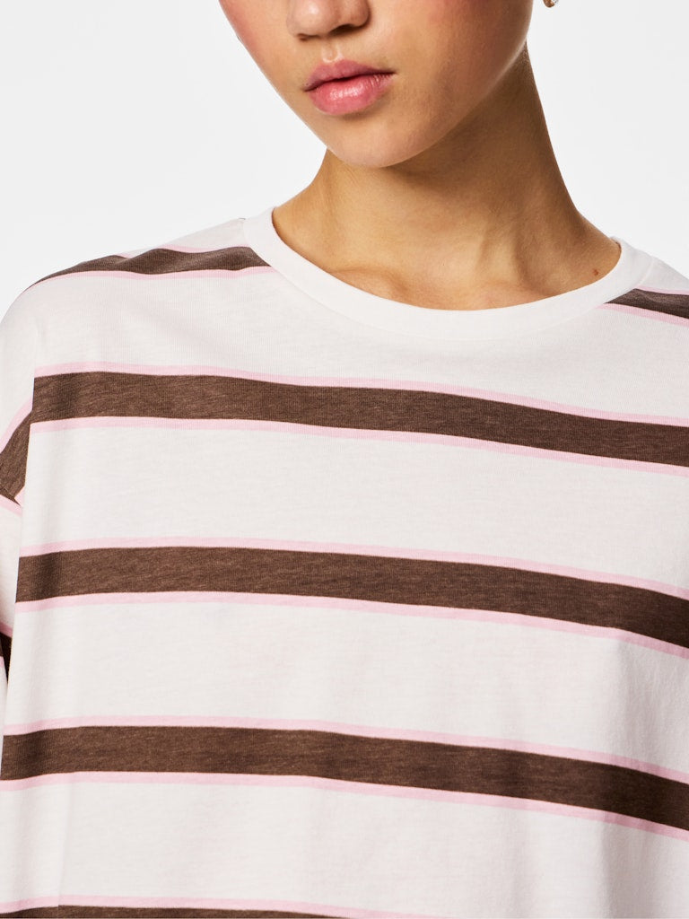 PCMila LS Loose Tee Coffee Quartz