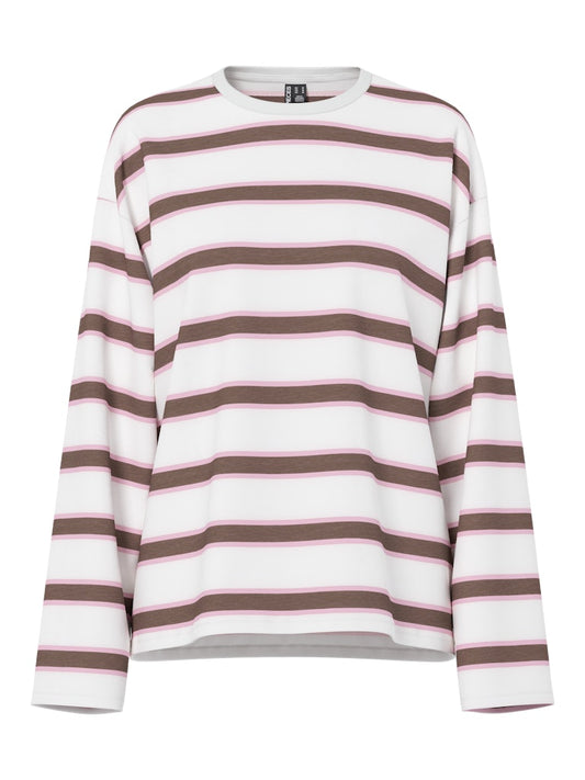 PCMila LS Loose Tee Coffee Quartz