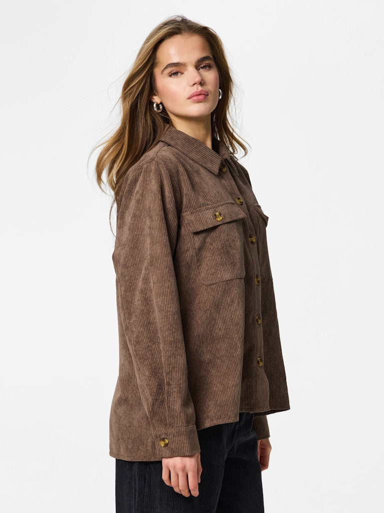 PCEffi LS Shirt Coffee Quartz