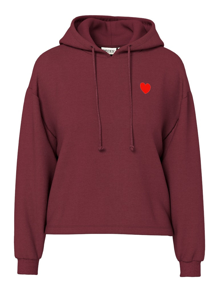 PCChilli LS Hoodie Tawny Port